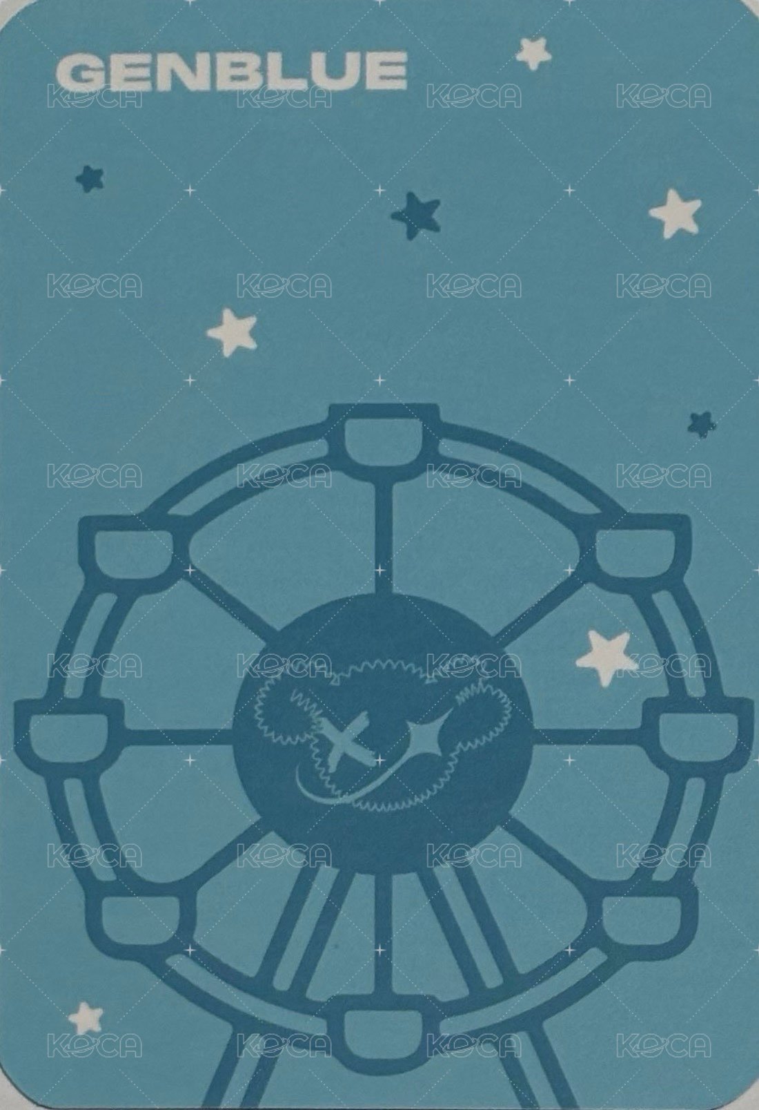 星動樂園 Startopia 2025 K-POP狂歡音樂季 入場卡 / 場限卡 摩天輪 ver. 背面