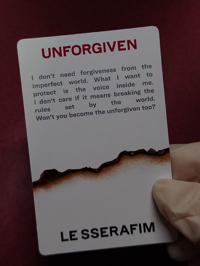 Unforgiven 專卡 yunjin