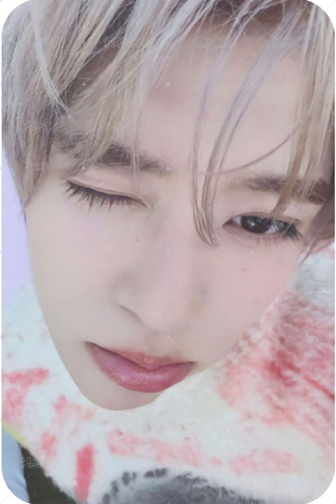 poppop sm 特典卡 Nct Wish Sion  SC特典 正面