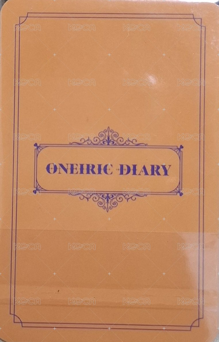 Oneiric Diary 專輯卡  背面