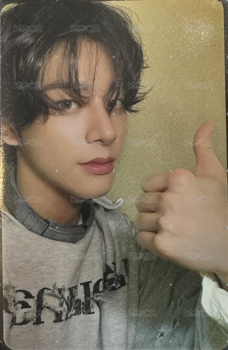 迷六 日咖 單封 特典卡  正面