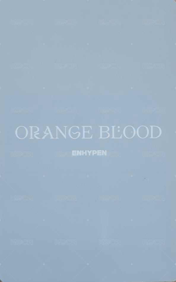 迷五 專輯卡 KALPA ver. 背面