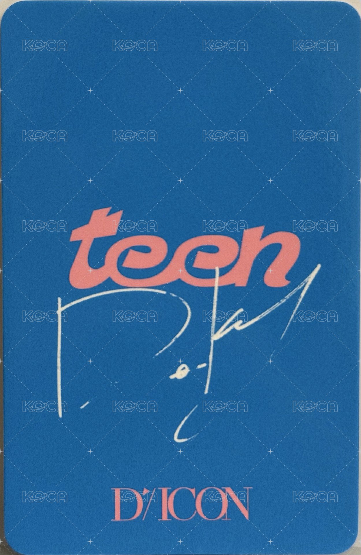 22’D社 D社 周邊卡  背面