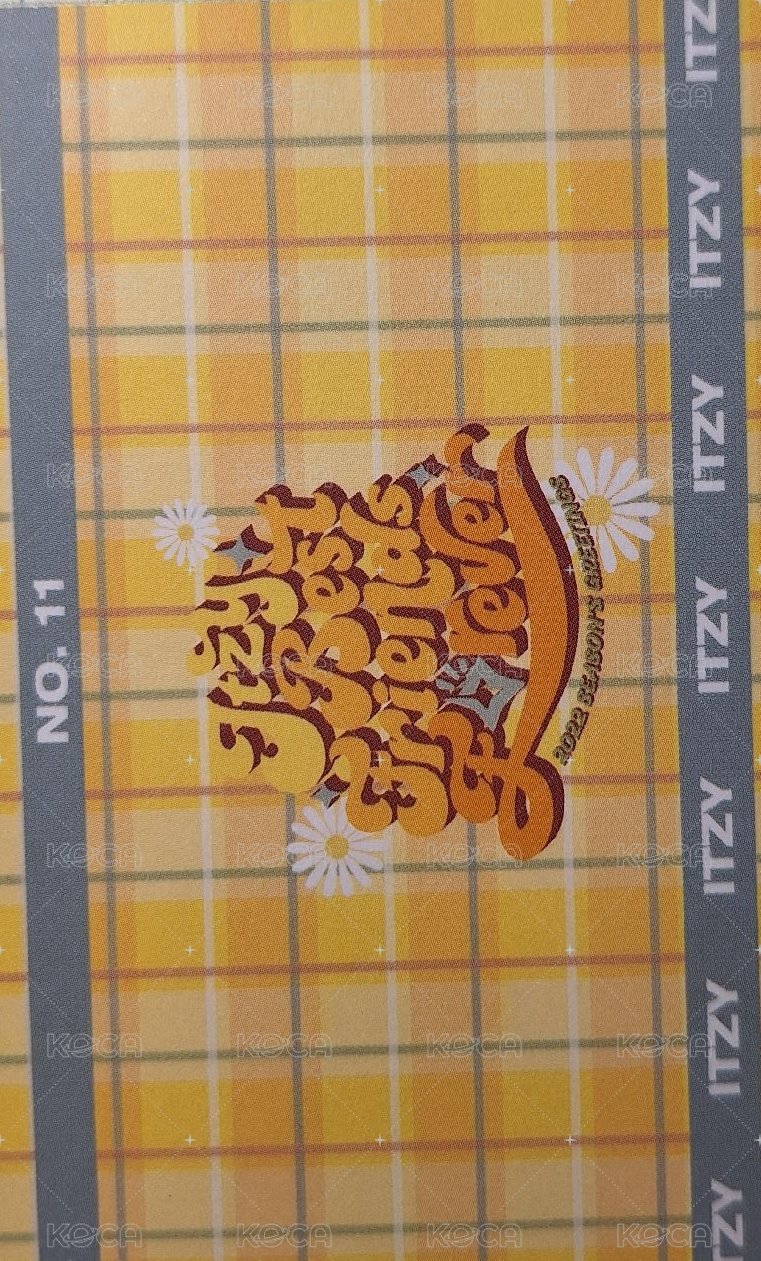 2022年曆 隨機卡 No.11 背面