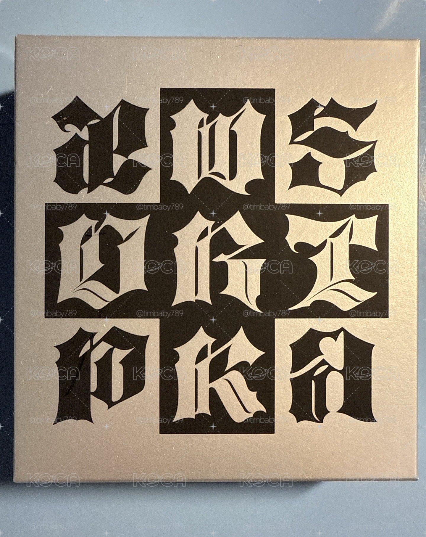 Dity work 鐵盒銀版空專