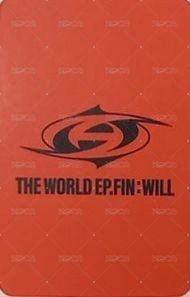 Will am 2.0 簽售卡  背面