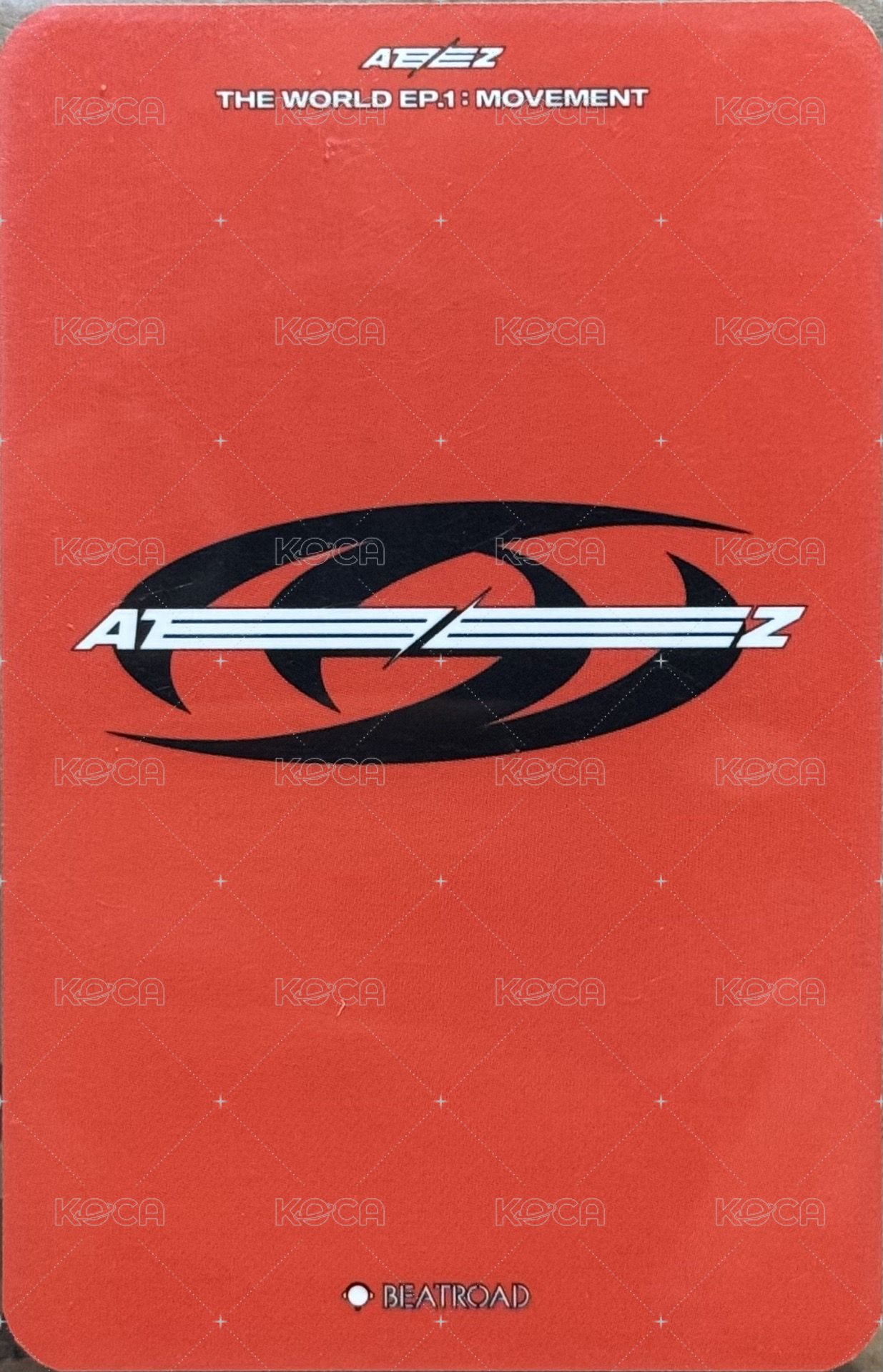 Movement br 3.0 簽售卡  背面