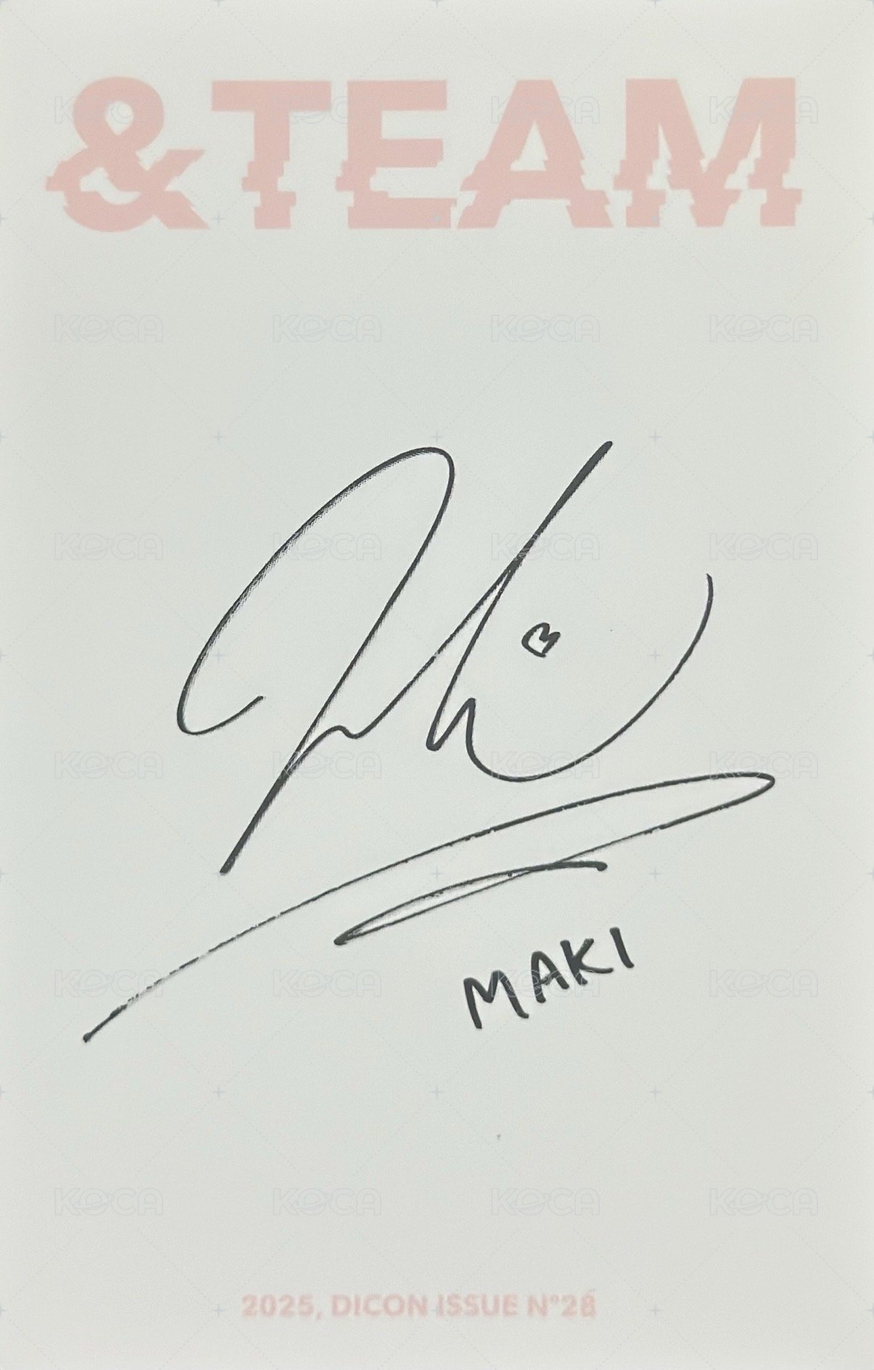 D社 B-TYPE 雜誌卡  背面