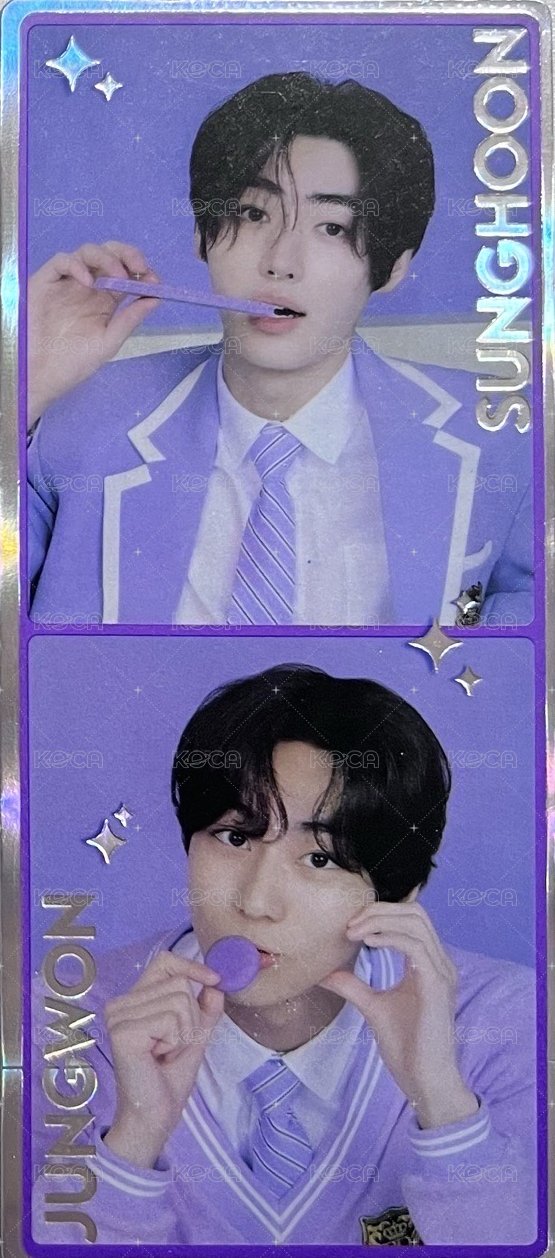 Nabati X ENHYPEN 代言卡 訓元 正面