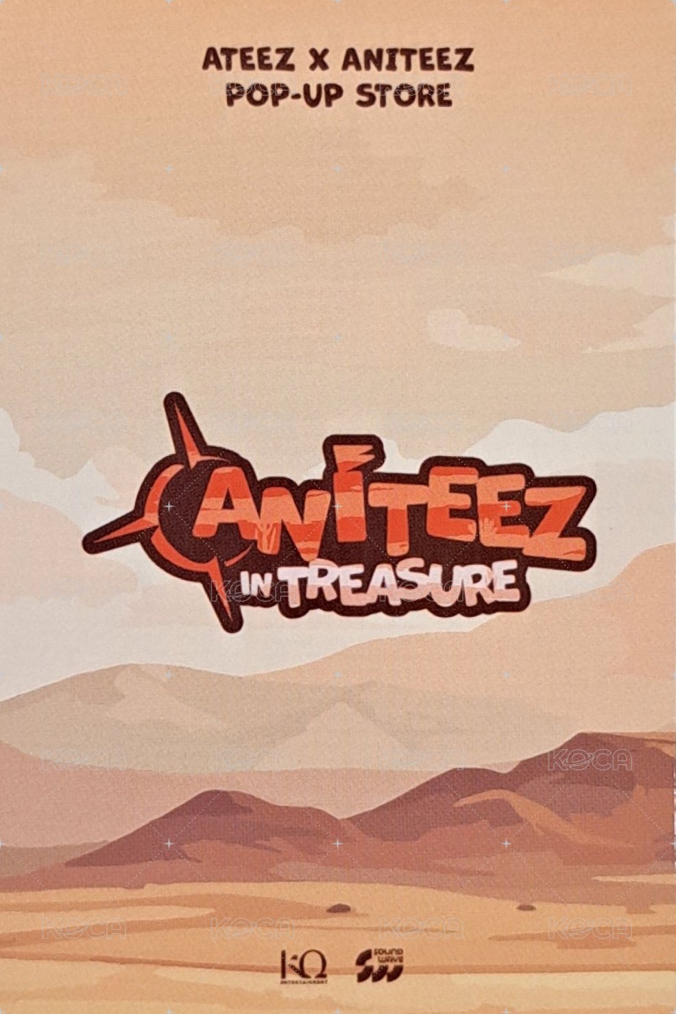 ANITEEZ IN TREASURE 滿額卡 10萬滿額 背面
