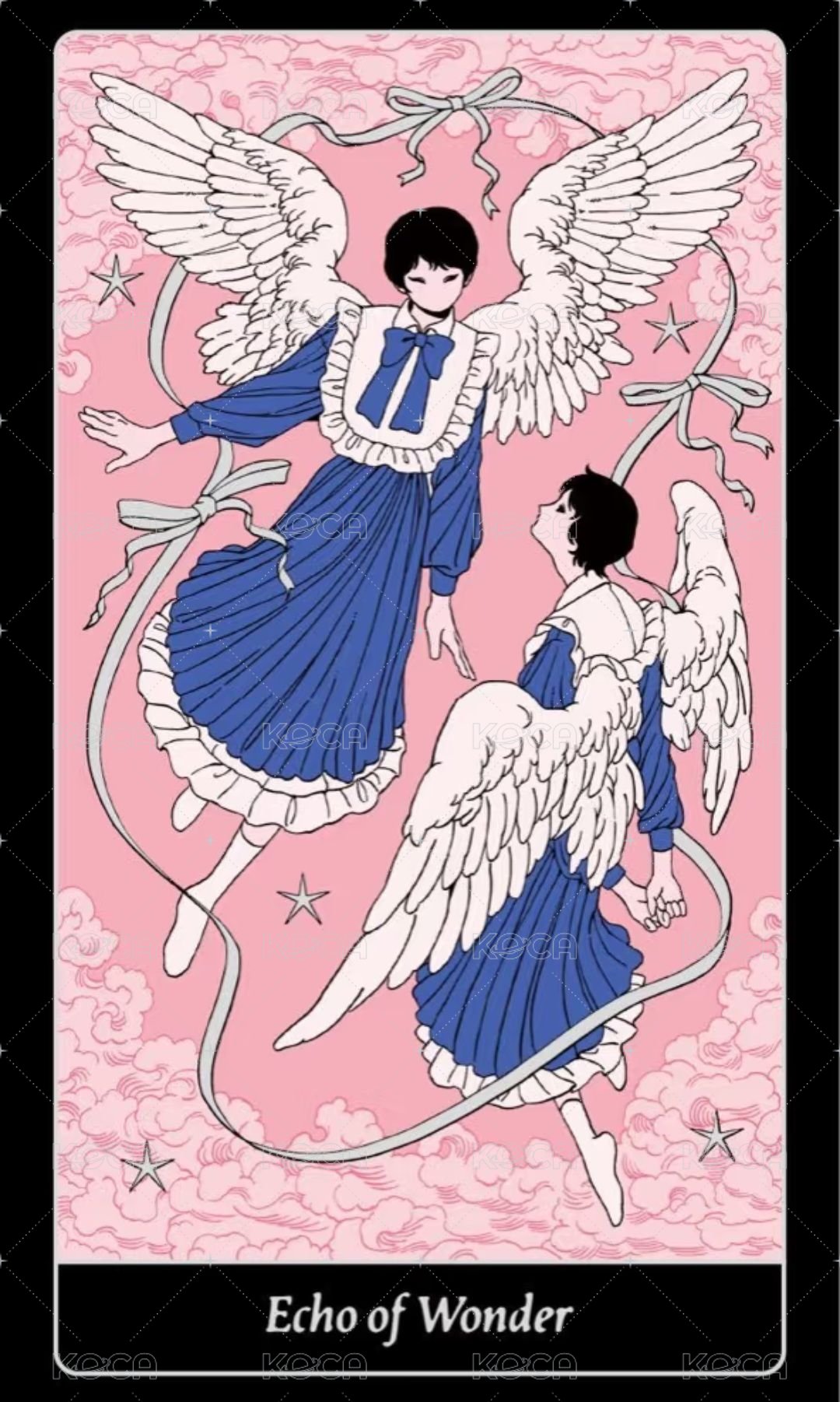正四 專輯卡 塔羅牌/神諭卡 Echo of Wonder 正面