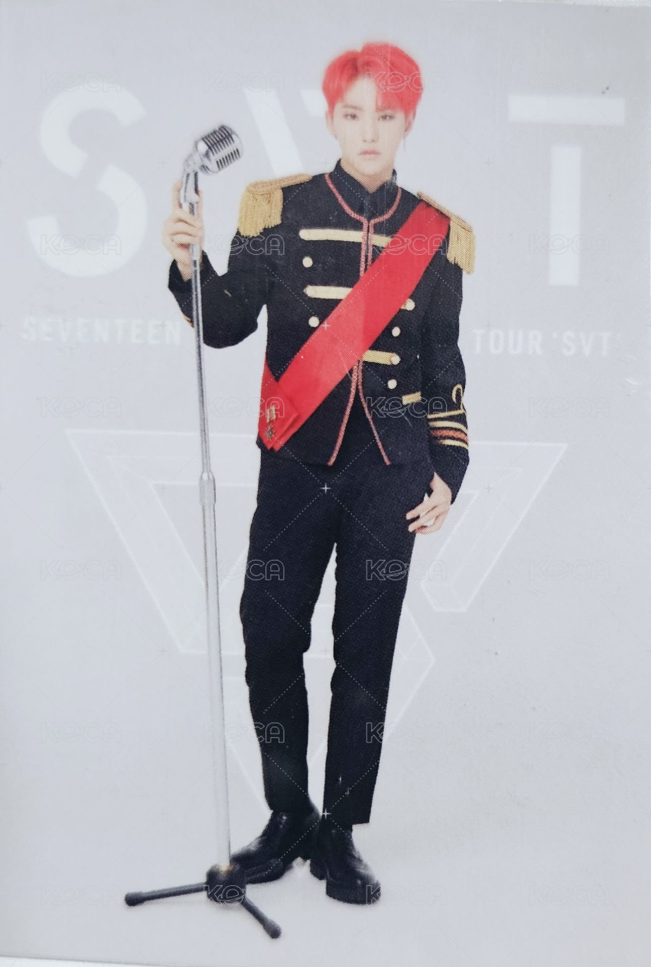 ‘SVT’ 隨機卡 日場隨機卡 軍裝 正面