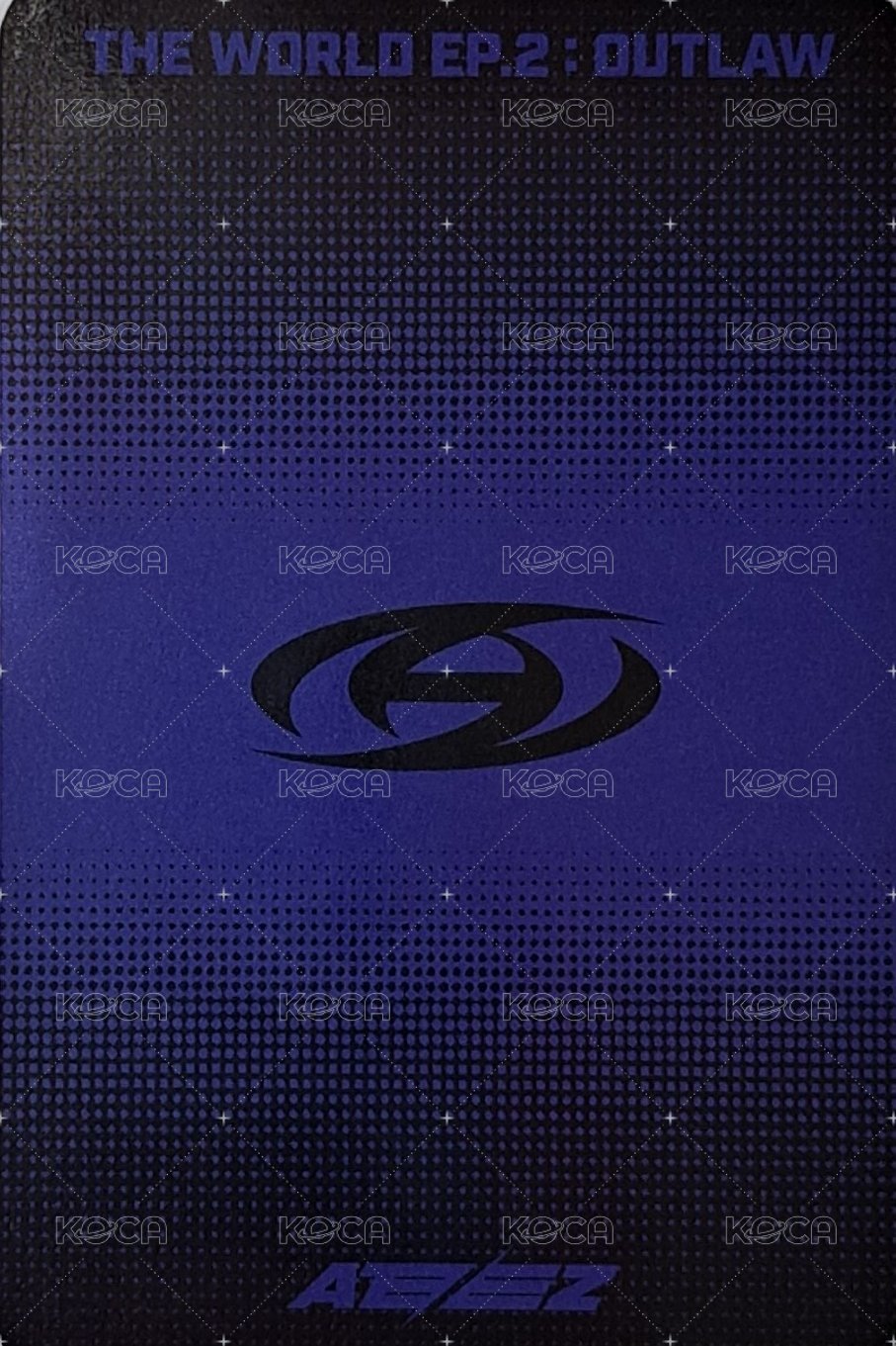 Outlaw 專輯卡 Platform ver. 2.2 背面