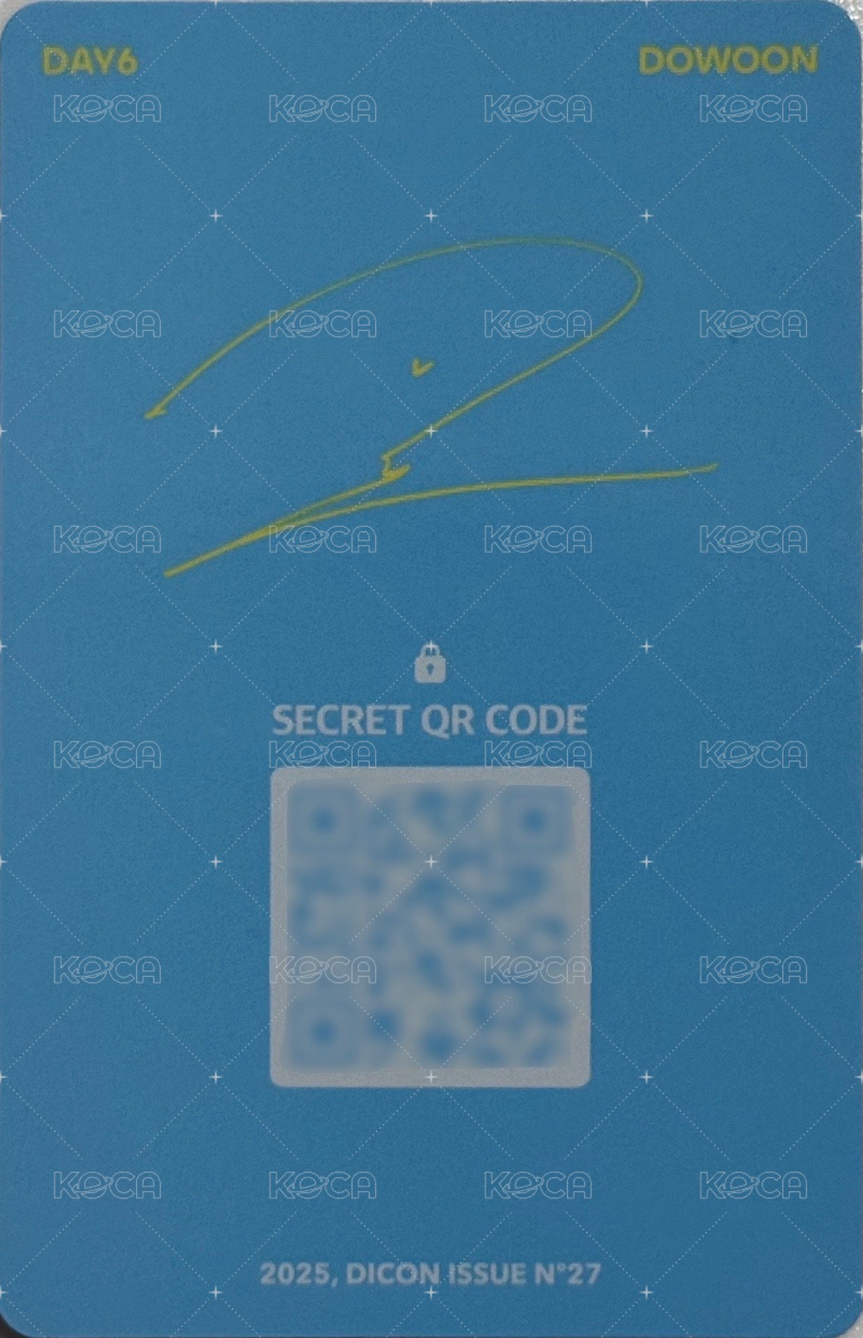 D社雜誌 雜誌卡 A版 背面