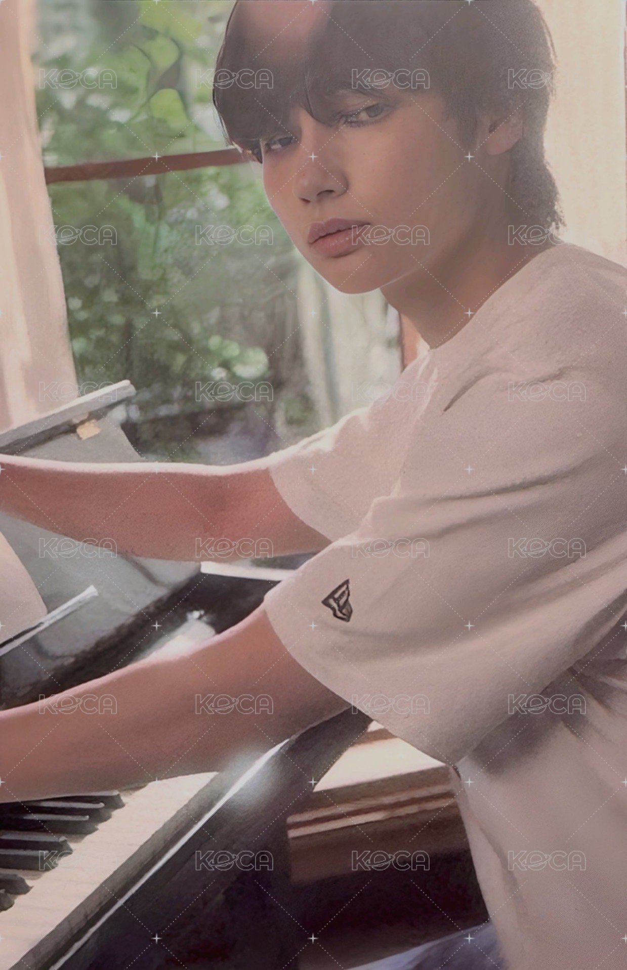 迷七 bn 特典卡  正面