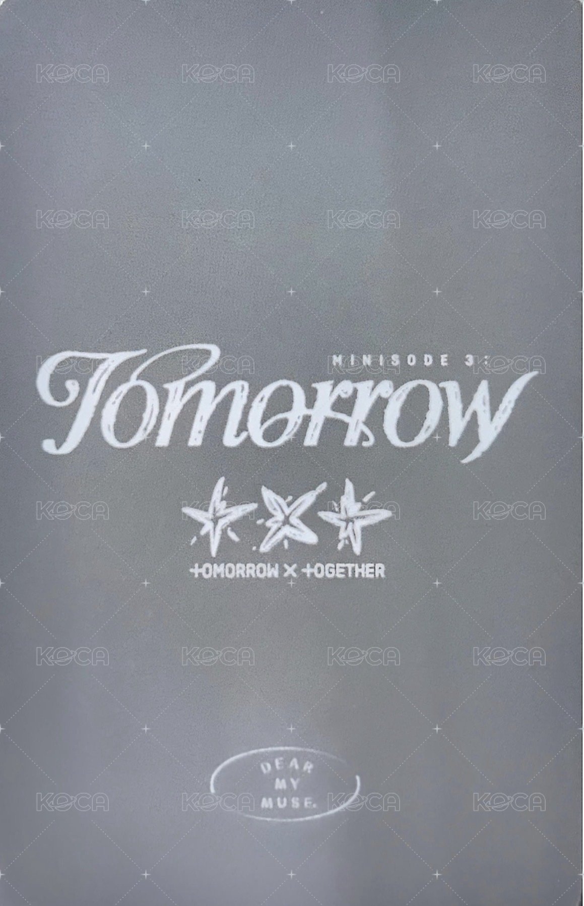 迷六 dmm 3.0 簽售卡  背面