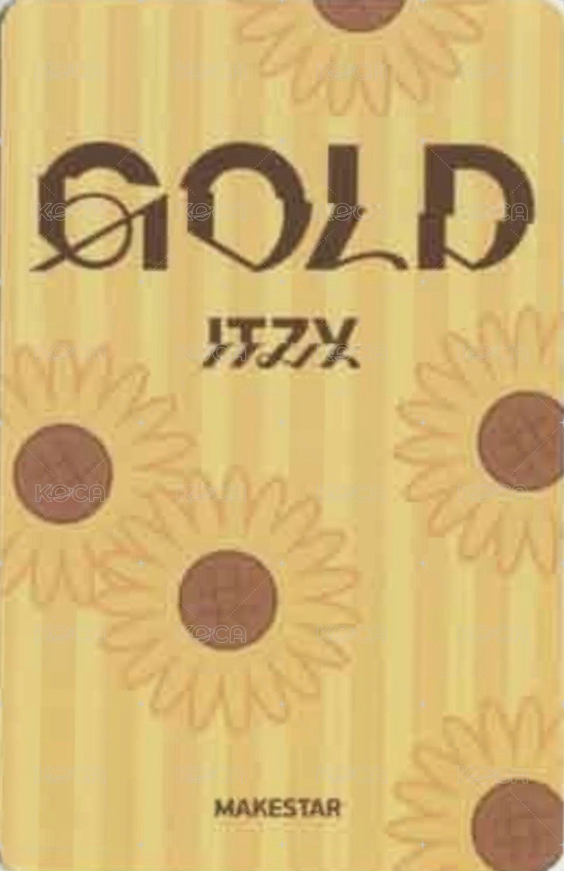 GOLD ms 7.0 簽售卡 倉鼠 背面