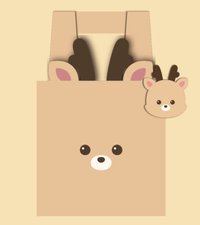 BOSS RIIZE 上海 購物袋 烏拉鹿