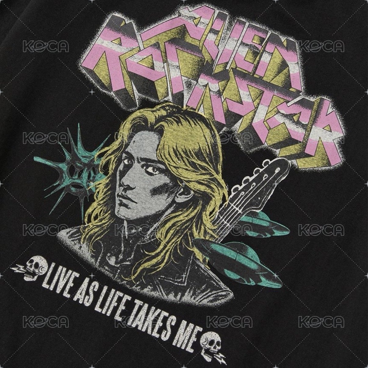 ALIEN ROCK STAR-BLACK