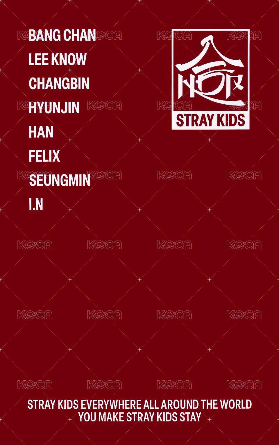 合(HOP) jyp 特典卡  背面