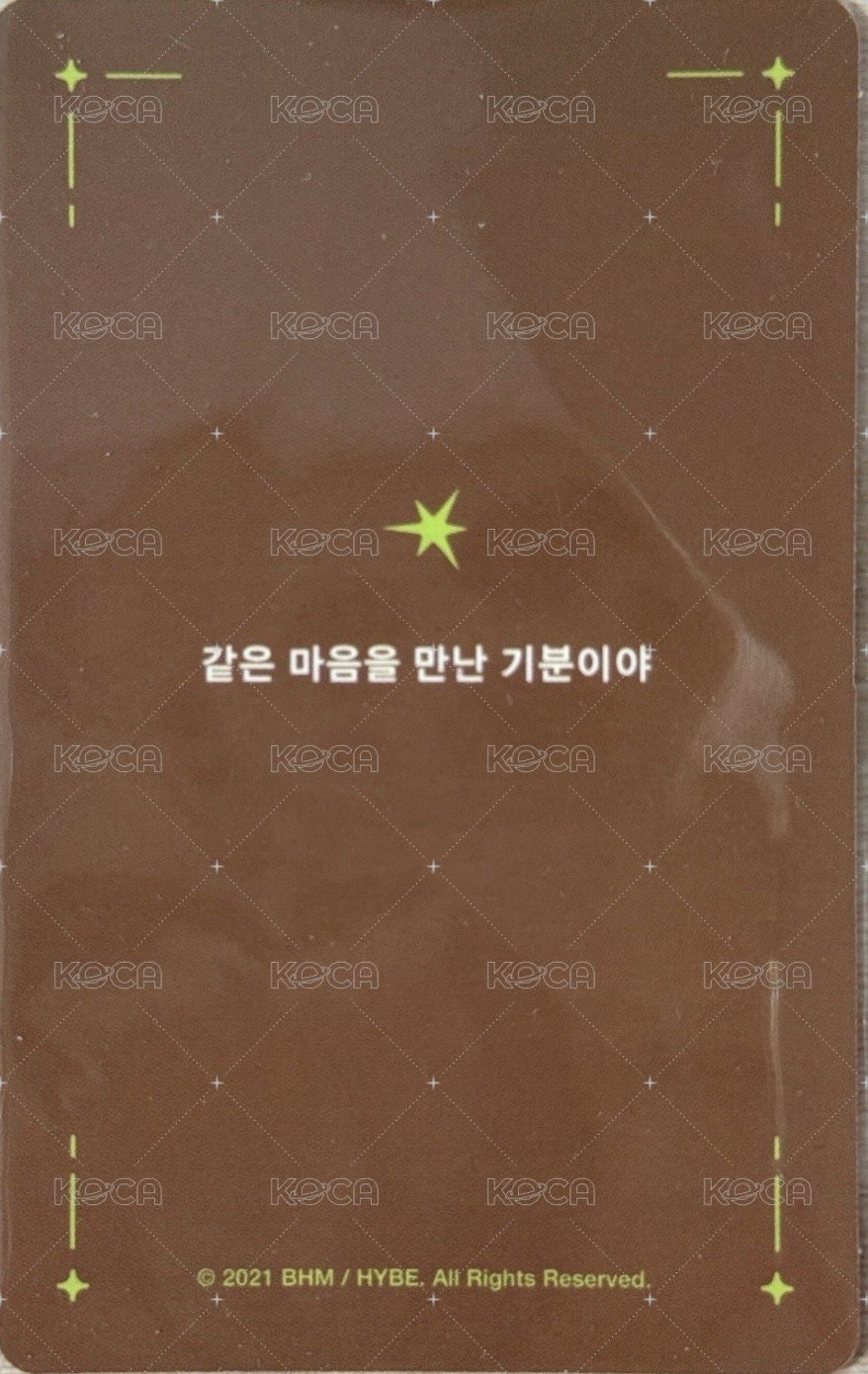 改版專 FOE 專輯卡  背面