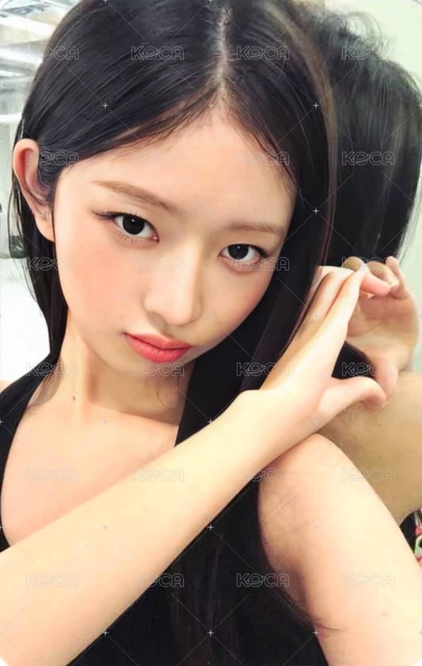 IVE SECRET ms 1.0  特典卡 對鏡ver. 正面