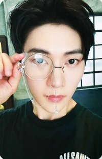 正規一 wm 特典卡 單片眼鏡 ver.