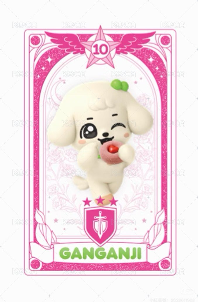 IVE SECRET 周邊卡 甜甜圈卡 背面