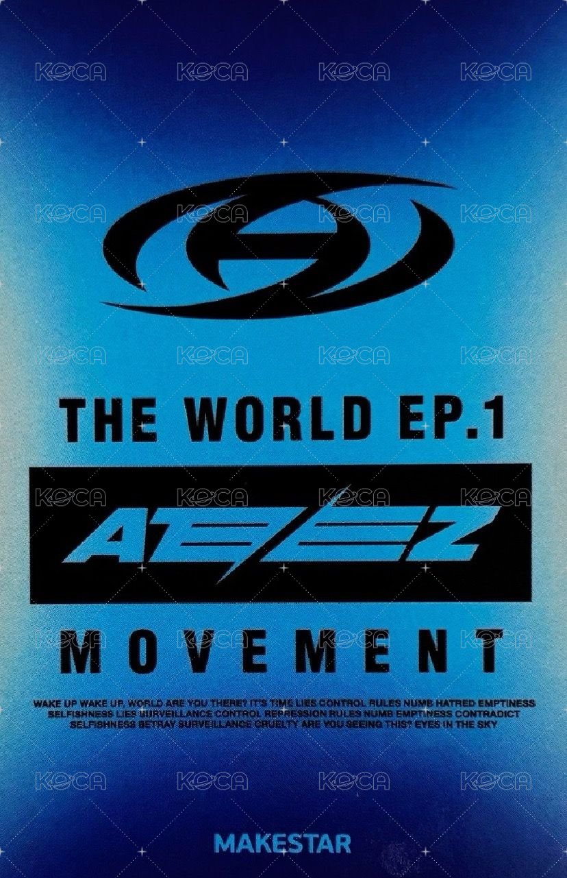 Movement ms 1.0 線下 簽售卡  背面