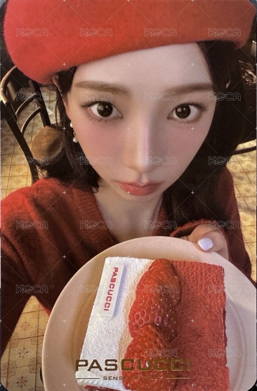 代言卡 柚 pascucci帕斯庫奇咖啡 正面