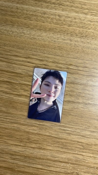 SEVENTEEN WOOZI HAPPY BURSTDAY 專輯小卡
