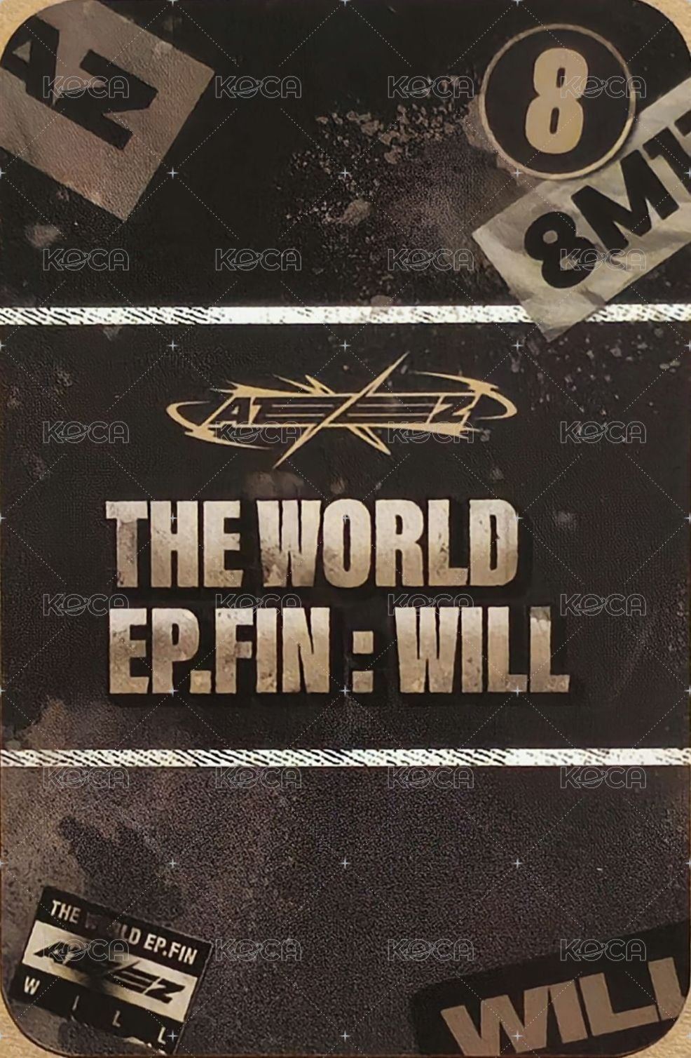 WILL TOKTOQ DIGIPAK 特典卡  背面