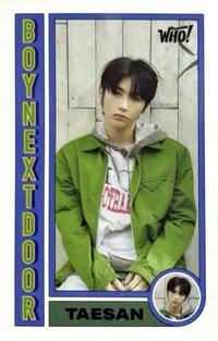 WHO! 專輯卡 ID 卡 4