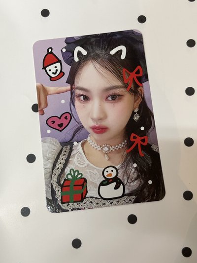 STAYC ISA bubble ms 5.0 塗鴉莎 中文卡背 中背