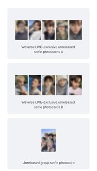 迷一 weverse live RELEASE PARTY 直播卡