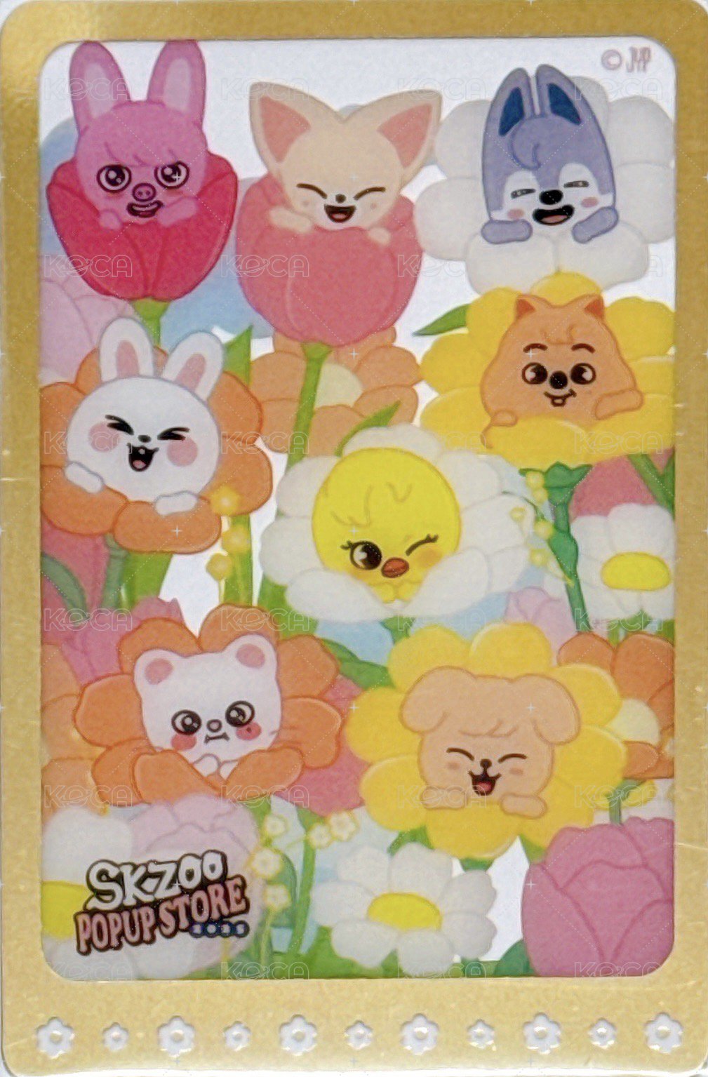 2025 SKZOO快閃店 滿額卡  正面