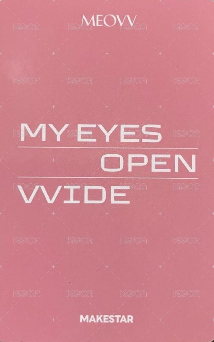 mini 1 ms 預售 特典卡  背面