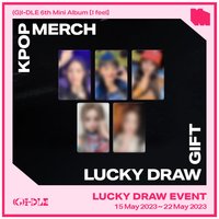 I feel KPOPMERCH LUCKY DRAW EVENT