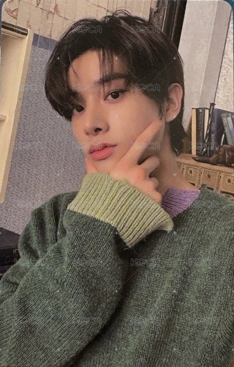 正一 yzy 特典卡 正一  綠衣倫 正面