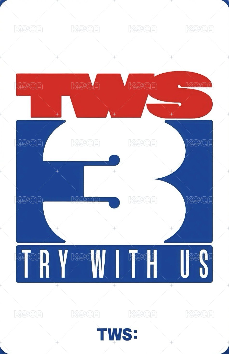 TRY WITH US 專輯卡 Try ver 背面