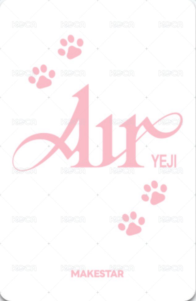 AIR ms 2.0 簽售卡 貓咪眨眼 背面