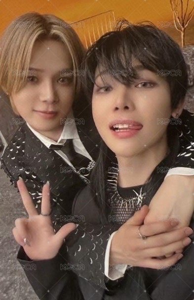 Go in Blind (月狼) 專輯卡 雙人卡 Nicholas&K 正面