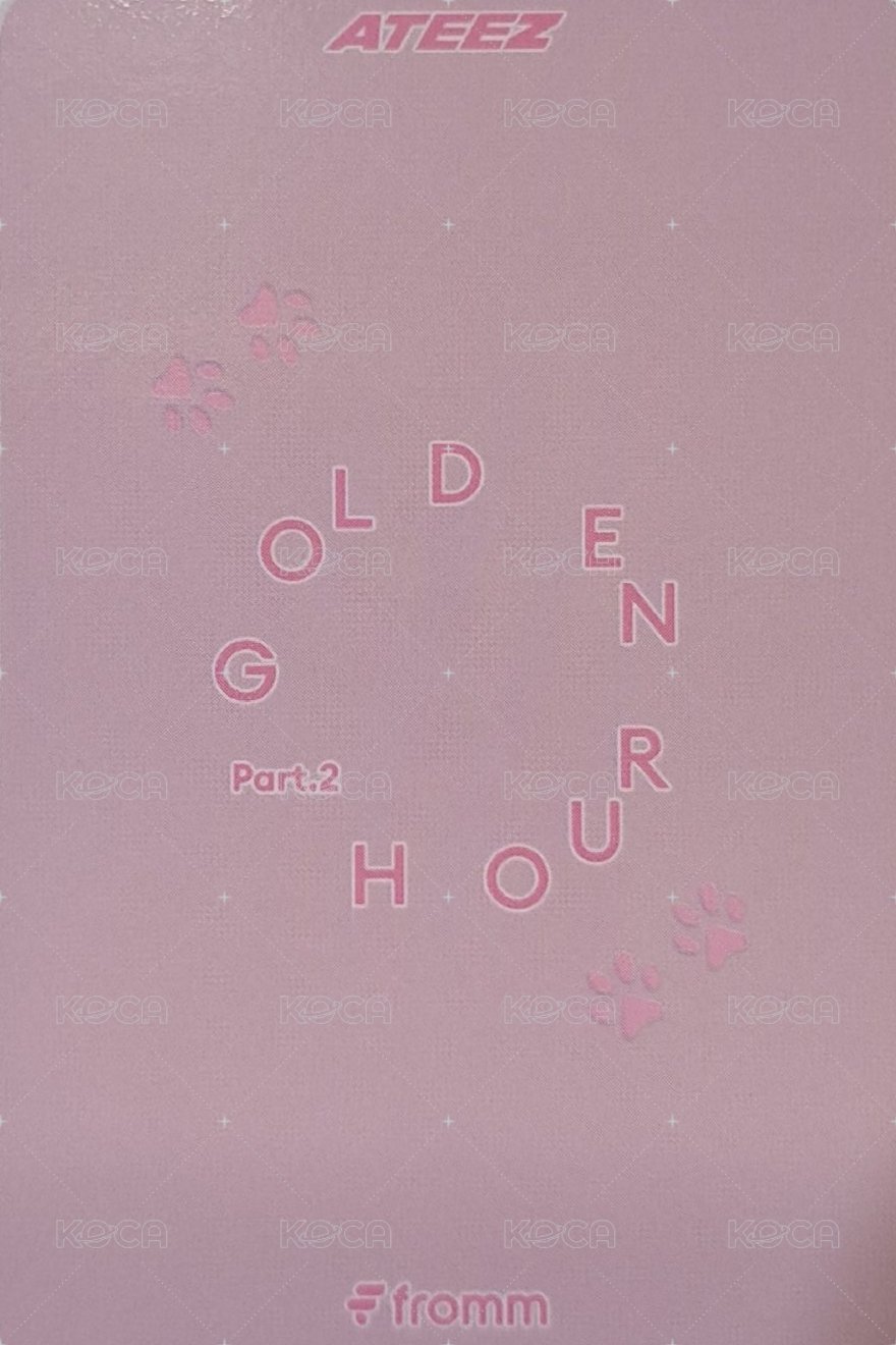 GH2 fromm 2.0 簽售卡  背面