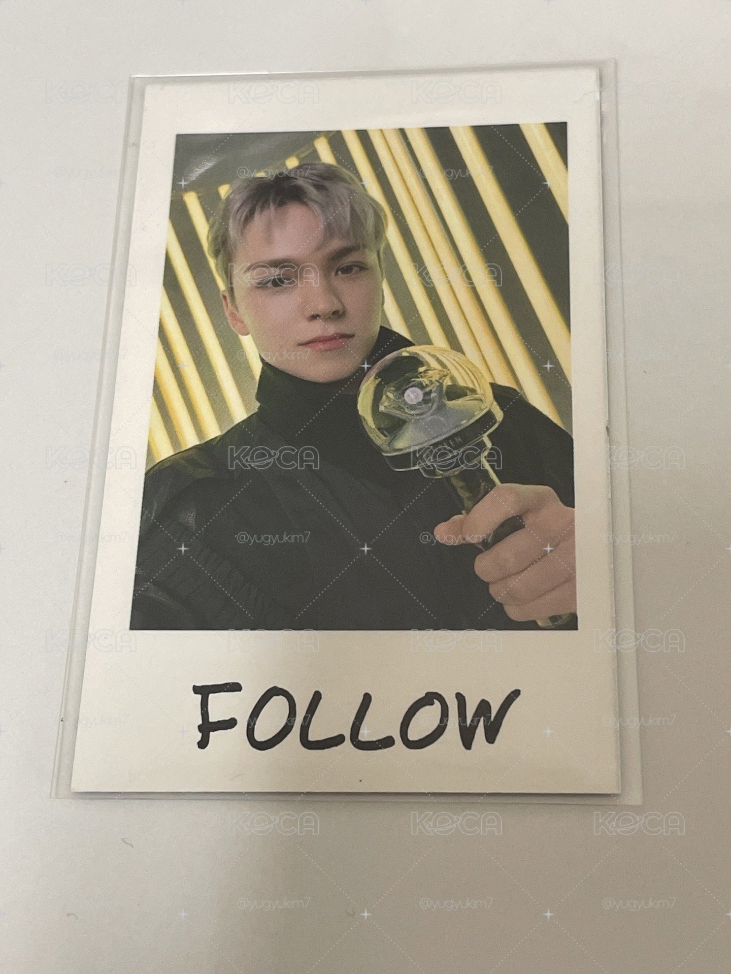 率克拉棒 FOLLOW 周邊卡 日巡拍立得