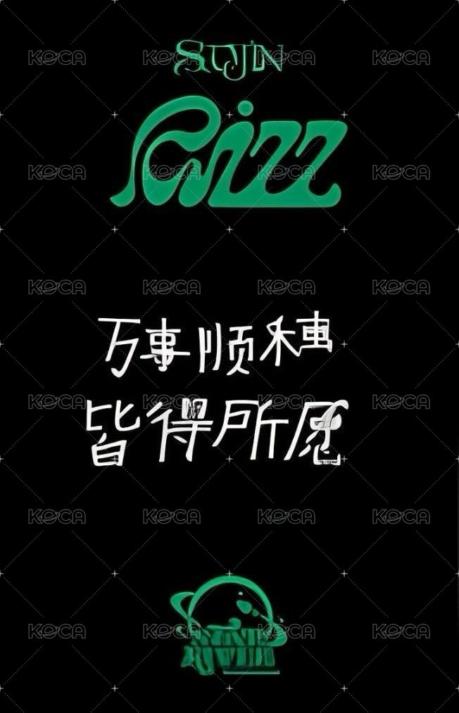 RIZZ sr 預售 特典卡 哈利波特 背面