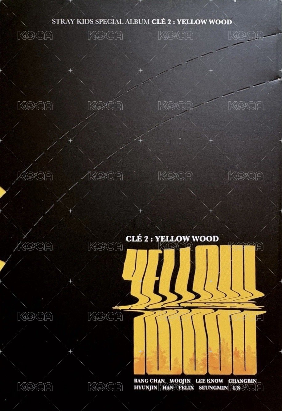 Clé 2 : Yellow Wood 專輯卡 預購禮 背面