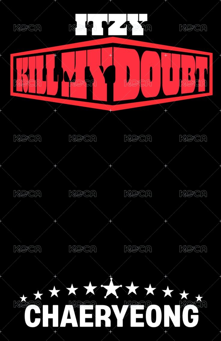 KILL MY DOUBT 專輯卡 普版 背面