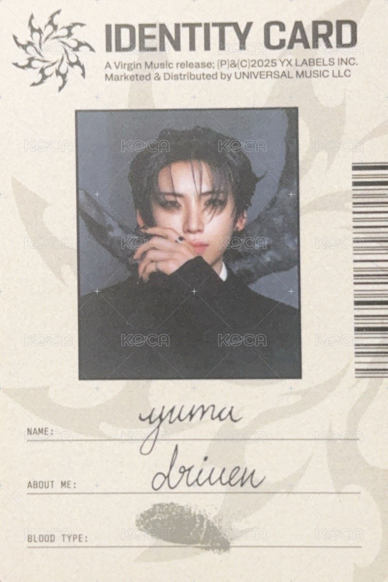 Go in Blind (月狼) 專輯卡  正面