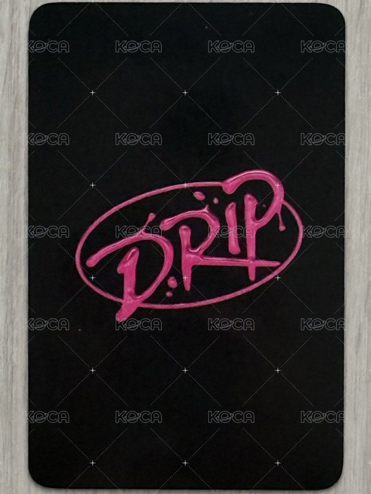 DRIP k4 線下中籤 抽選卡  背面