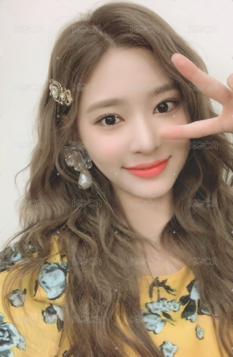 BLOOM*IZ 專輯卡  正面